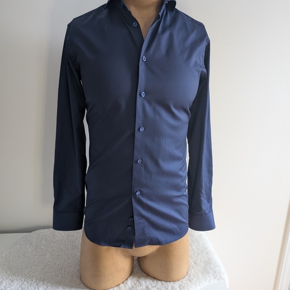 🇸🇪ETON Men's Navy Blue Shirt - Picture 7 of 13